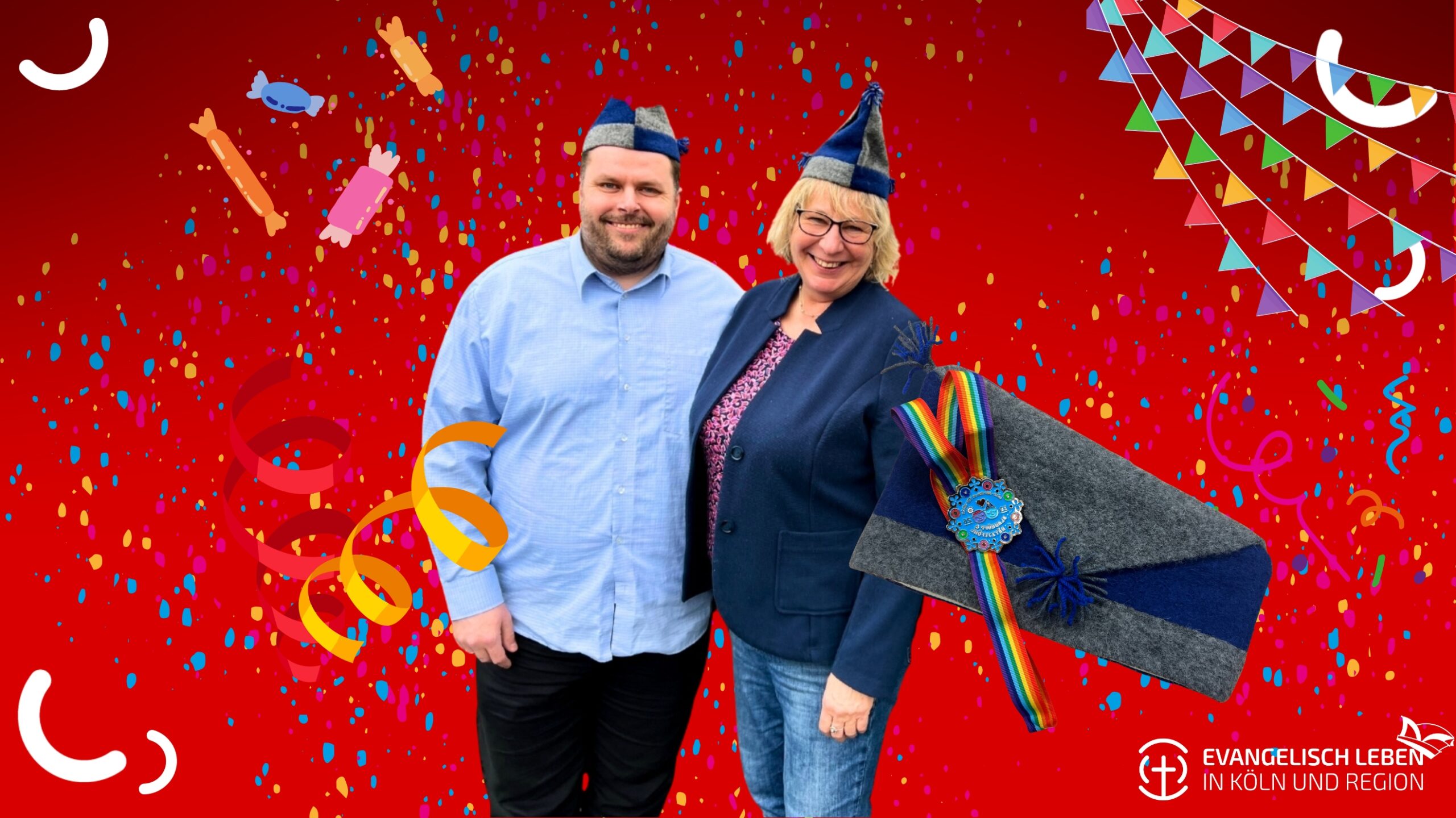 Mehr über den Artikel erfahren Evangelischer Karneval vernetzt: Das Karnevalsnetzwerk „Blauköpp“ verbindet Gemeinden in Köln und im Rhein-Erft-Kreis
