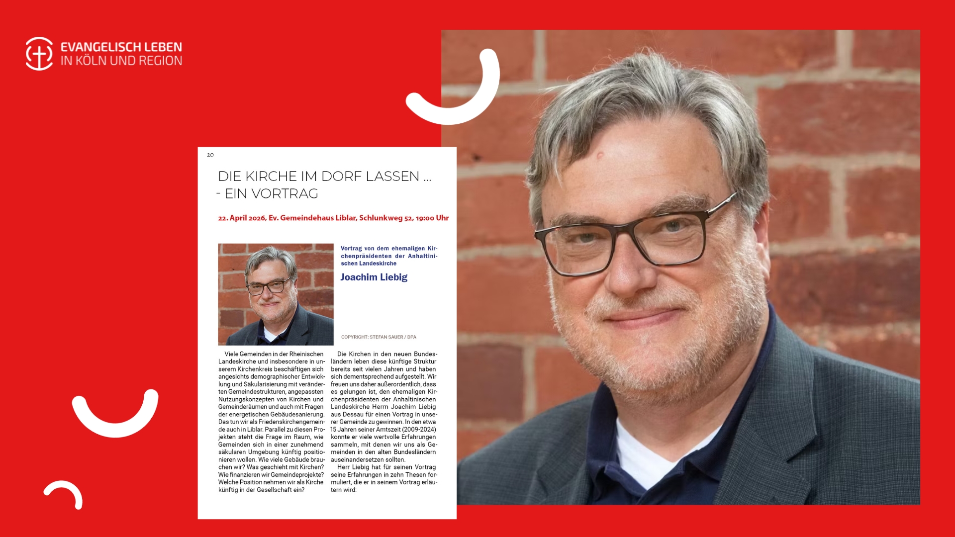 Mehr über den Artikel erfahren Die Kirche im Dorf lassen – Wie sieht die Zukunft unserer Gemeinde aus? – Ein Vortrag