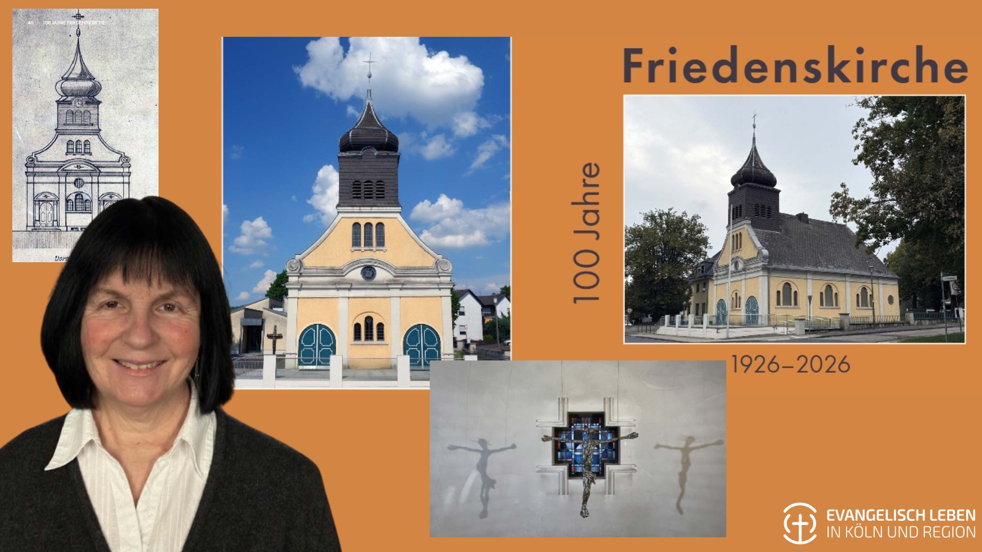 Mehr über den Artikel erfahren 100 Jahre Friedenskirche in Erftstadt-Liblar – Festwoche und Buch über die Geschichte der Kirche