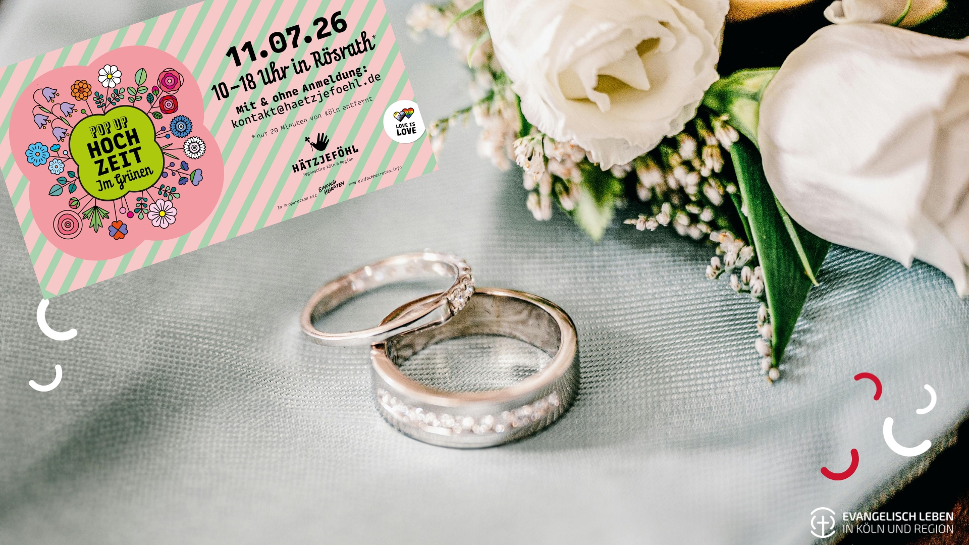 Mehr über den Artikel erfahren Heute spontan „Ja“ sagen: „Einfach heiraten“ in Volberg!